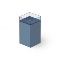 Раковина напольная квадратная Dea Design DD2017 450 R7 45x45xh90 см Royal Blue R7 схема 1 Раковина напольная квадратная Dea Design DD2017 450 R7 45x45xh90 см Royal Blue R7 схема 1