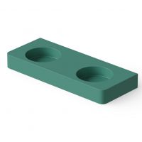 Раковина настольная Dea Design DD9081 1200 10 120x48xh14 см Green №10 схема 1