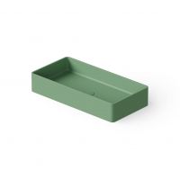 Раковина Dea Design DD9010 800 12 80x40xh14,5 см накладная настольная Mint №12 схема 1