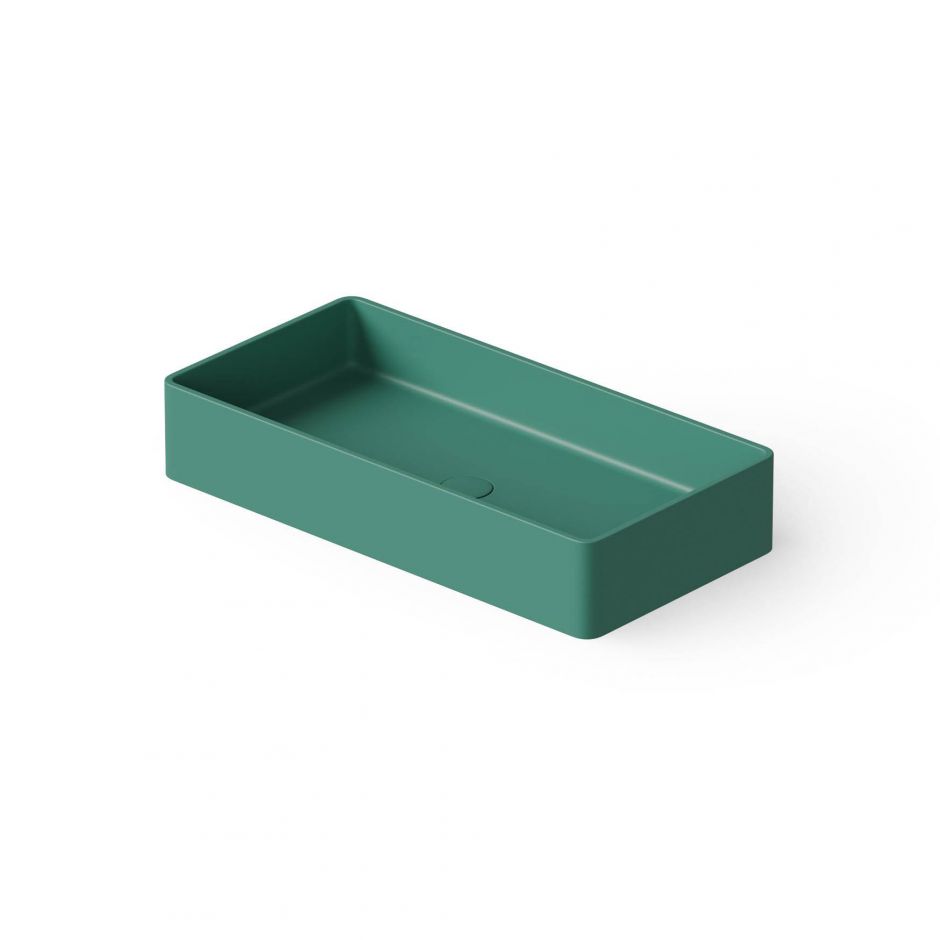 Раковина Dea Design DD9010 800 10 80x40xh14,5 см накладная настольная Green №10