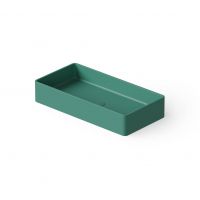 Раковина Dea Design DD9010 800 10 80x40xh14,5 см накладная настольная Green №10 схема 1