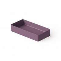 Раковина Dea Design DD9010 800 8 80x40xh14,5 см накладная настольная Lavender №8 схема 1