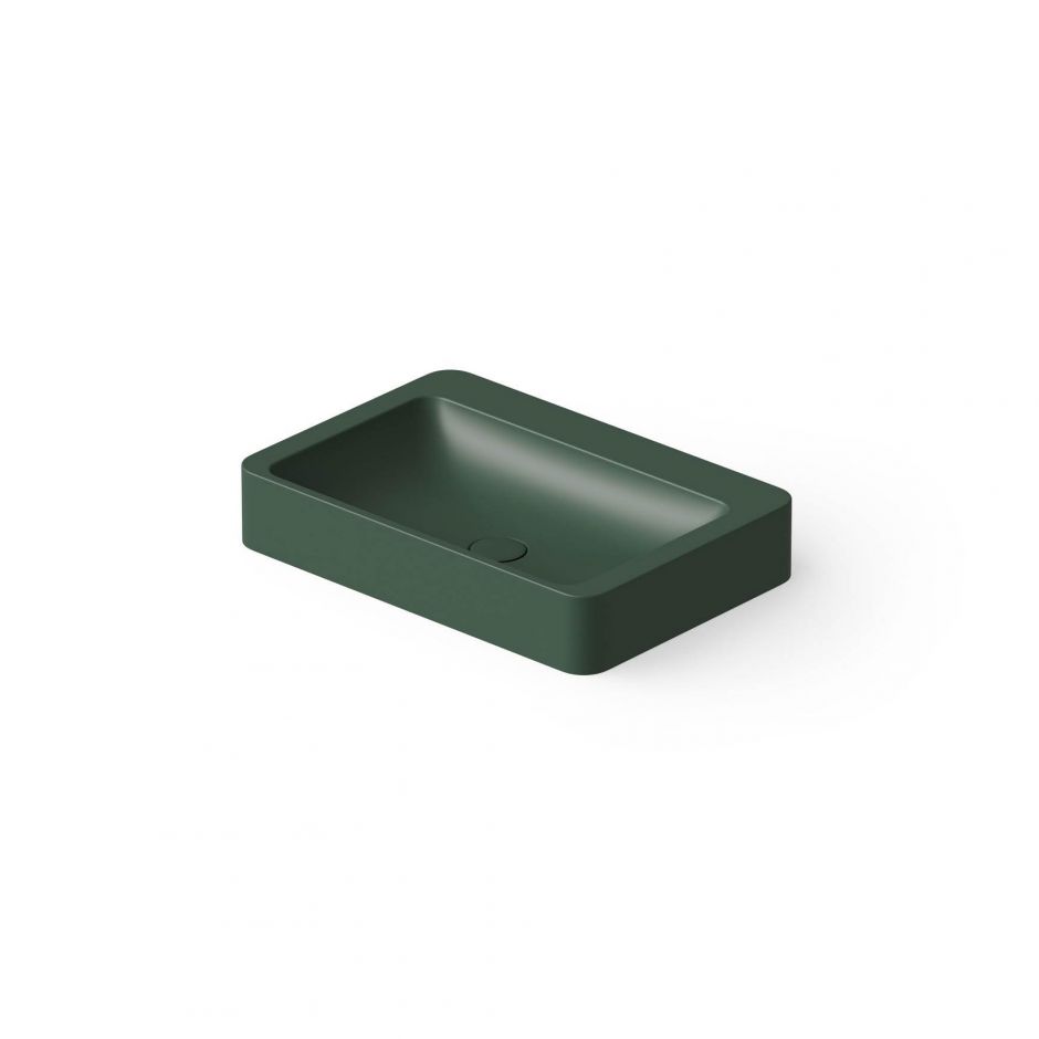Раковина прямоугольник Dea Design DD9025 600 11 60x41xh10,5 см Dark Green №11