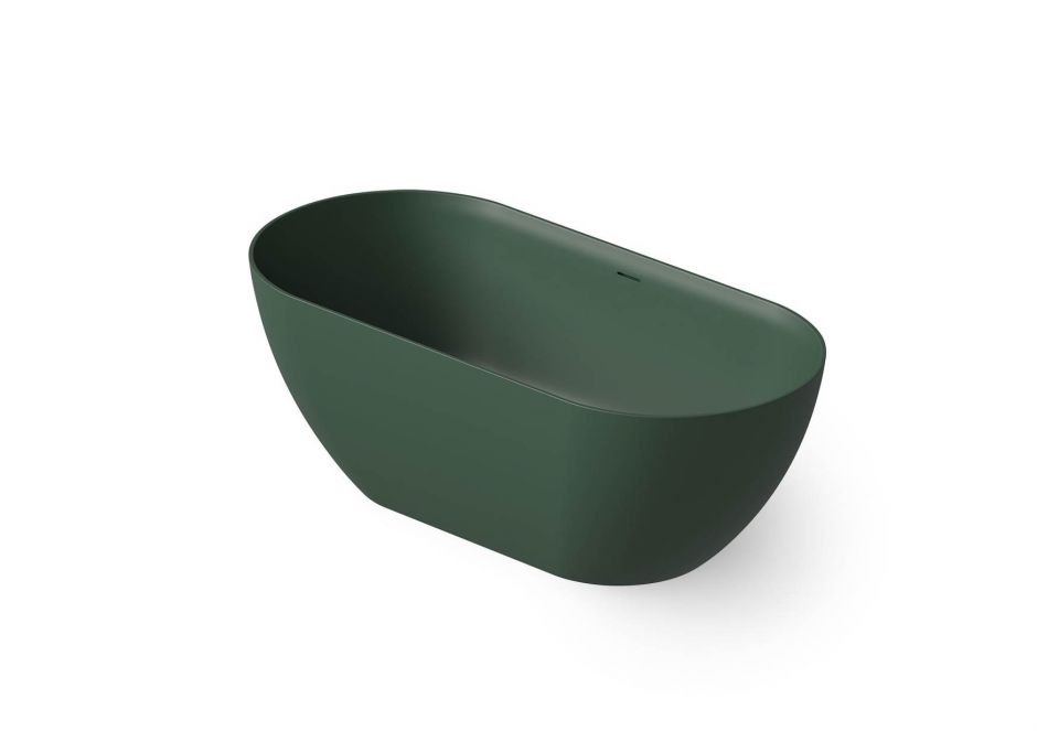 Ванна Dea Design Edge DD8919 1600 11 овальная слив по центру 160x75xh56 см Dark Green №11