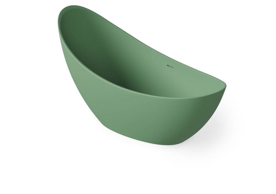 Ванна искусственный камень Dea Design Elegant DD8621 1860 12 186x78xh94 см Mint №12