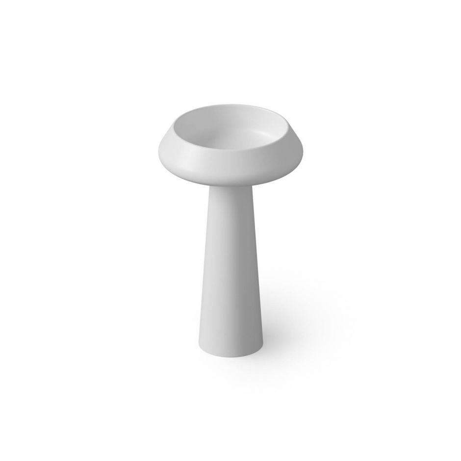 Изображение Напольная раковина Dea Design DD2046 545 18 54,5x54,5xh90 см круглая White №18