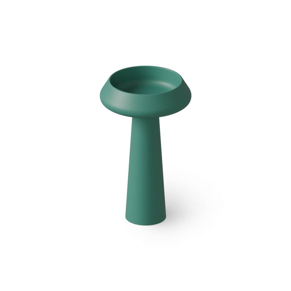 Изображение Напольная раковина Dea Design DD2046 545 10 54,5x54,5xh90 см круглая Green №10