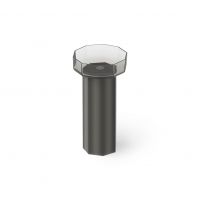 Раковина Dea Design DD2025 480 R4 многогранник 48x45,6xh90 см Smoky Black R4 схема 1