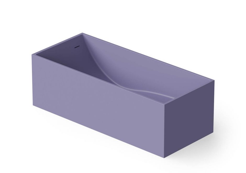 Изображение Ванна Dea Design Modern DD8607 1700 14 прямоугольная стандартный слив 170x72xh55 см Lilac №14