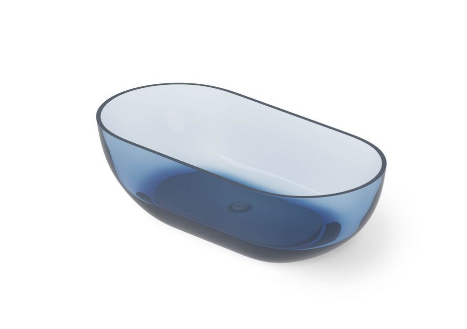 Ванна Dea Design Shadow DD8619 1400 R7 140x70xh52 см овальная Royal Blue R7