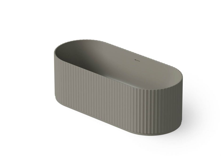 Изображение Ванна отдельностоящая Dea Design Stripes DD8803 1700 4 170x72xh56 см Light Grey №4