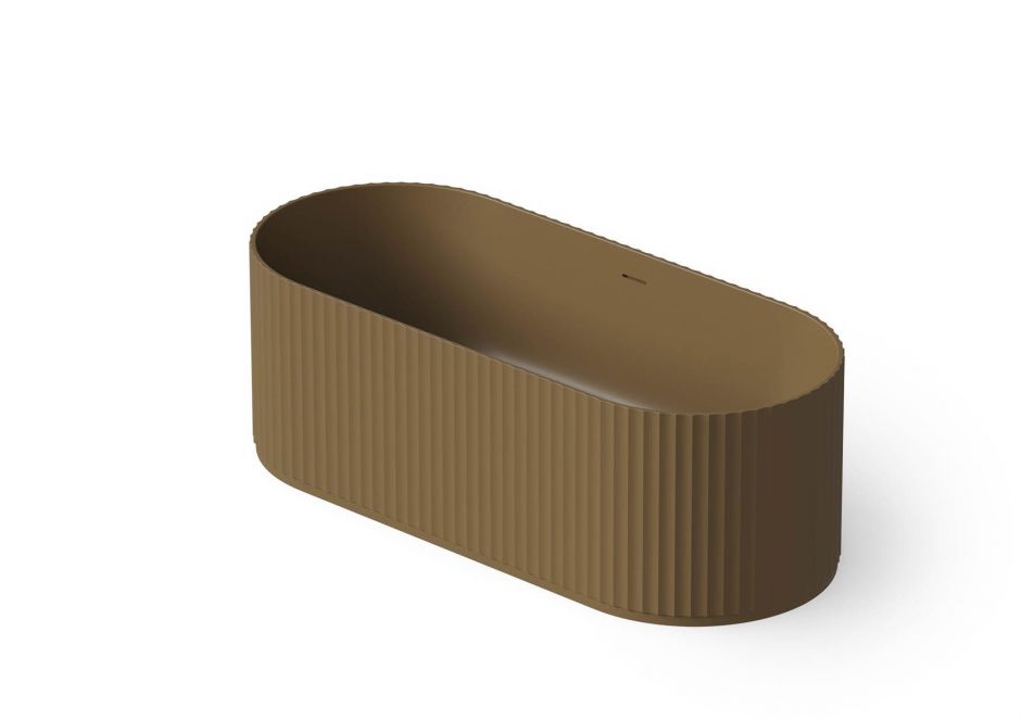 Изображение Ванна отдельностоящая Dea Design Stripes DD8803 1700 1 170x72xh56 см Dark Camel №1