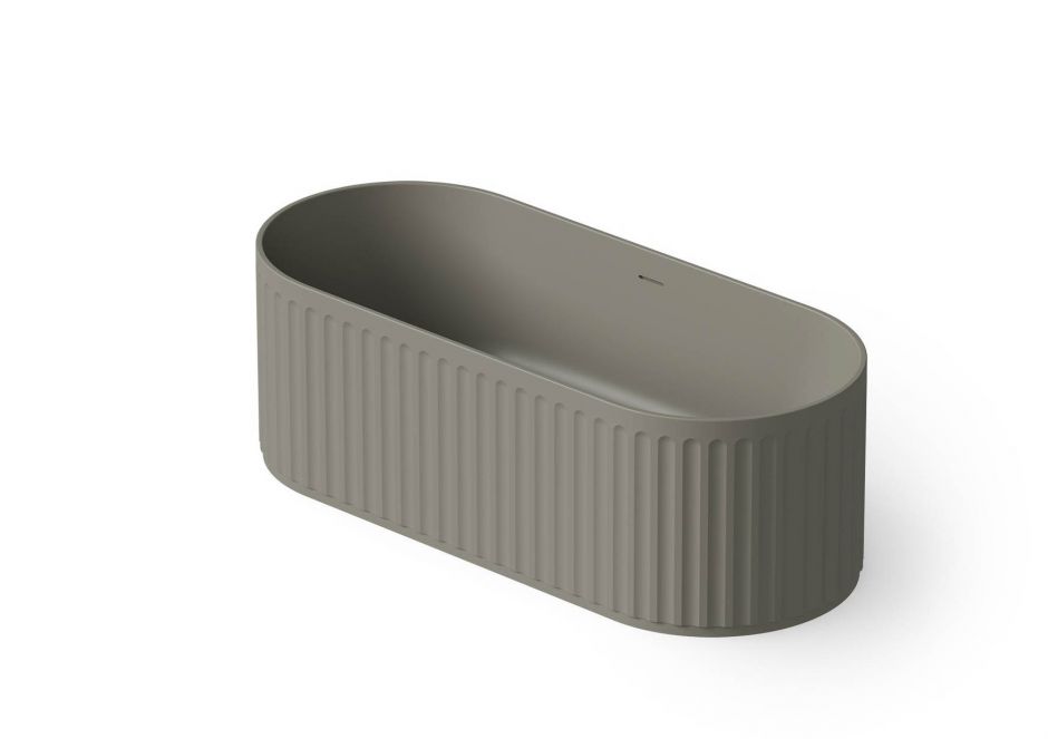 Изображение Ванна отдельностоящая Dea Design Stripes DD8804 1700 4 170x72xh56 см Light Grey №4