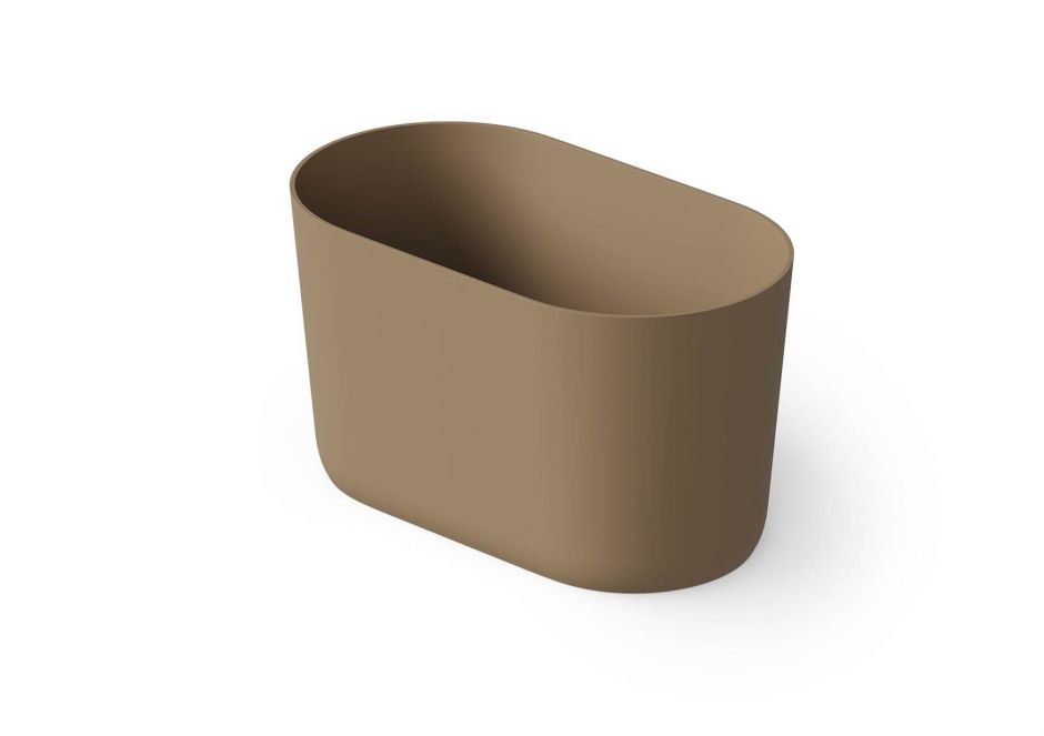 Изображение Ванна Dea Design Single DD8673 1350 2 искусственный камень 135x75xh75 см Light Camel №2