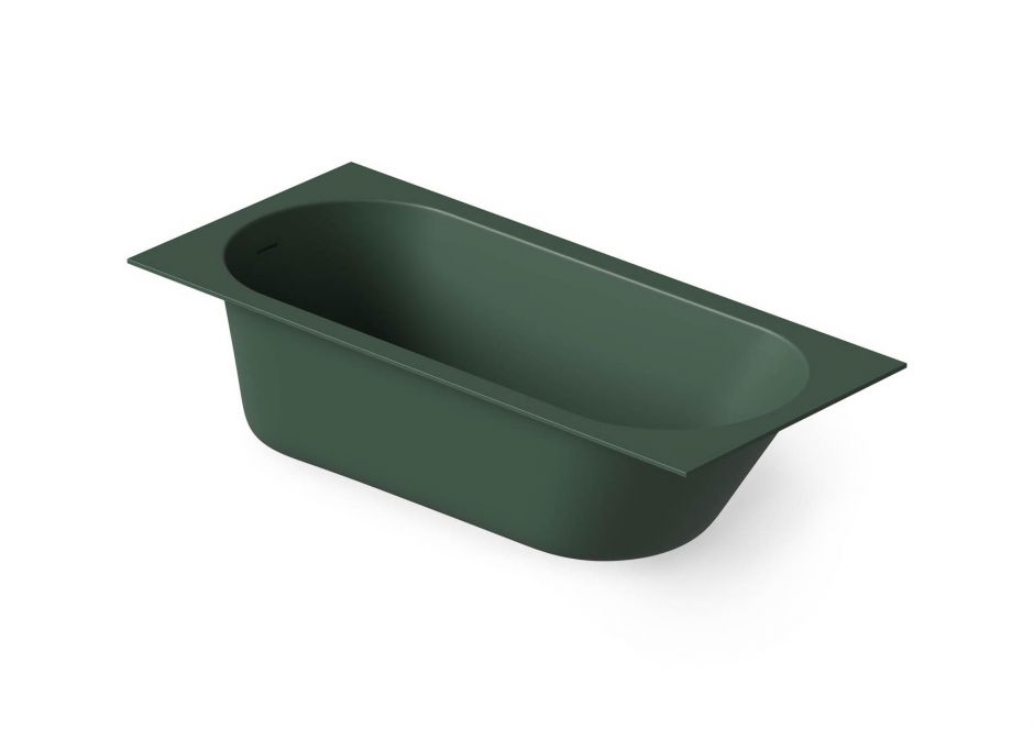 Ванна встраиваемая Dea Design Ease DD8676 1800 11 180x80xh60 см Dark Green №11