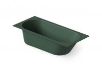 Ванна встраиваемая Dea Design Ease DD8676 1800 11 180x80xh60 см Dark Green №11 схема 1 Ванна встраиваемая Dea Design Ease DD8676 1800 11 180x80xh60 см Dark Green №11 схема 1