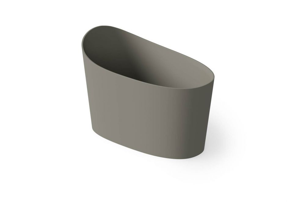 Изображение Ванна из искусственного камня Dea Design Single DD8700 1300 4 отдельностоящая 1300 130x70xh85 см Light Grey №4