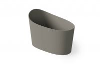 Ванна из искусственного камня Dea Design Single DD8700 1300 4 отдельностоящая 1300 130x70xh85 см Light Grey №4 схема 1