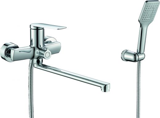 Смеситель для ванны с длинным поворотным изливом RUSH Bering (BE5535-51)