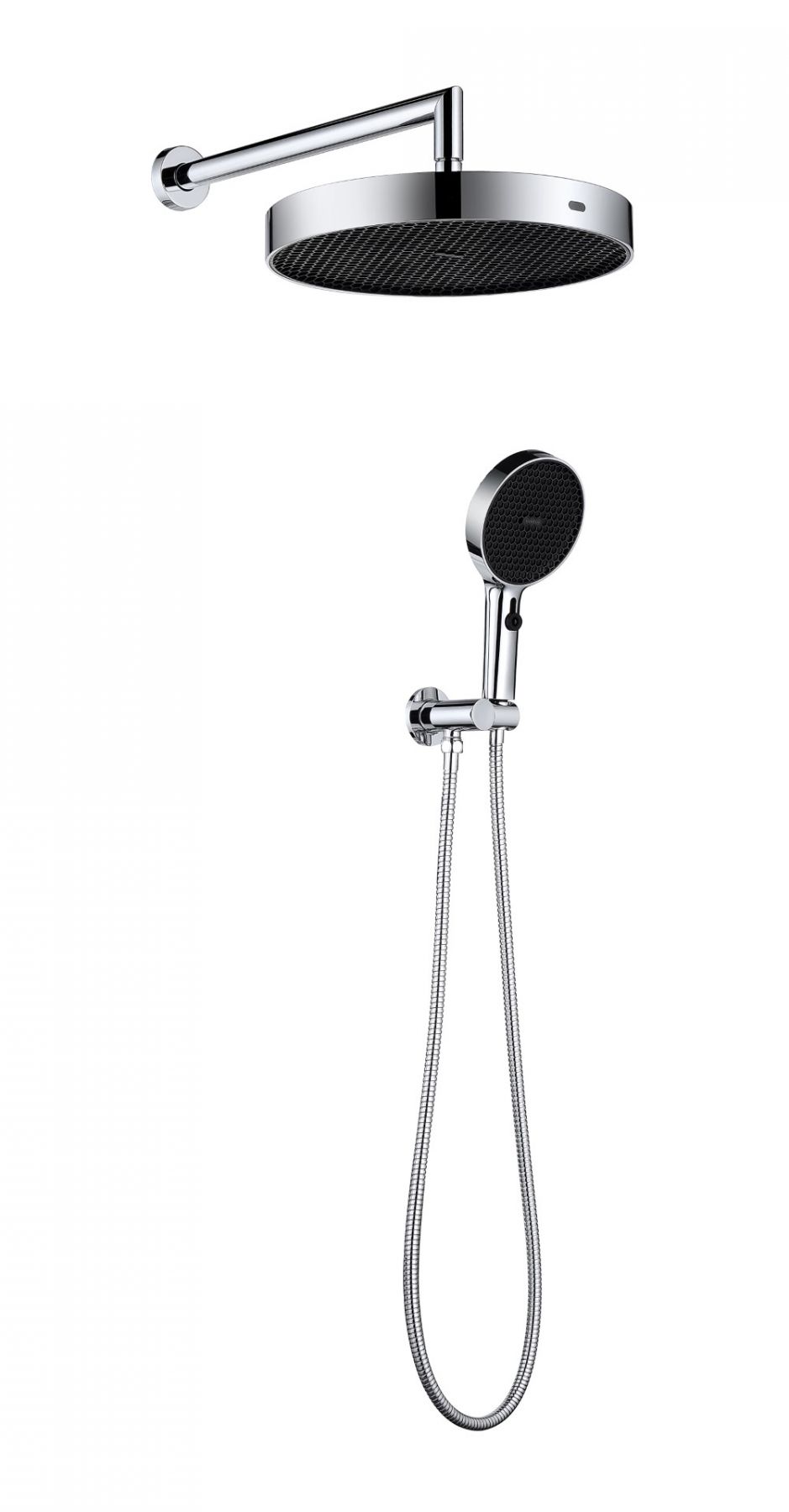 Хромированный душевой комплект Boheme Cell 427-CR цена от 25 123 ₽ Фото Хромированный душевой комплект Boheme Cell 427-CR