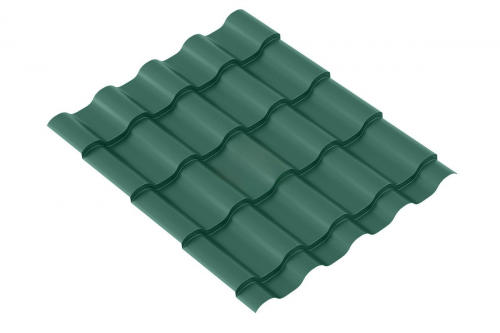 Металлочерепица Супер VERONA 0.5 MAT RAL 6005