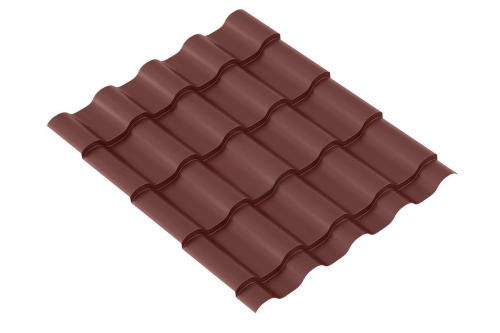 Металлочерепица Супер VERONA 0.5 Полиэстер двусторонний RAL 8017