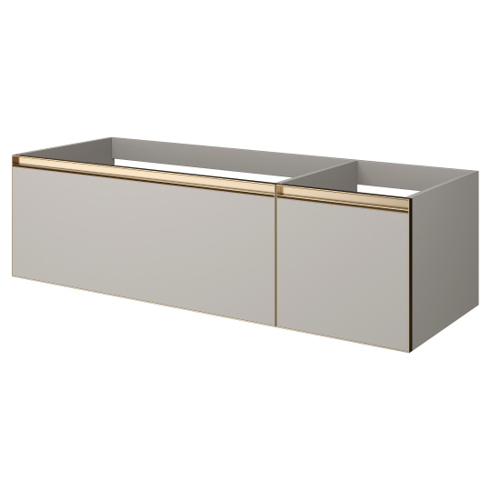 Тумба Armadi Art Quatro 790-M2-140, два блока (100+40), чаша слева схема 6