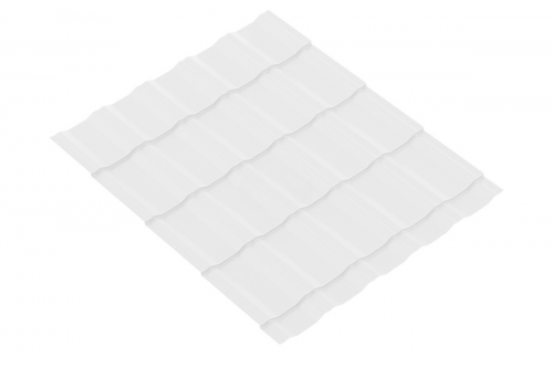 Металлочерепица KRONA 0.5 Полиэстер RAL 9003