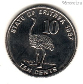 Эритрея 10 центов 1997