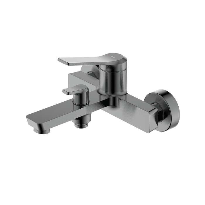 Смеситель для ванны, графит матовый, Parker, IDDIS, PARGM00i02WA