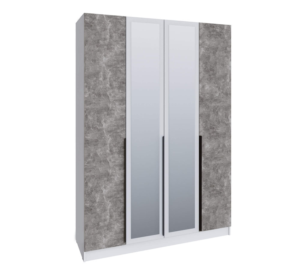 "Мадрид" Шкаф 1,6 с зеркалом