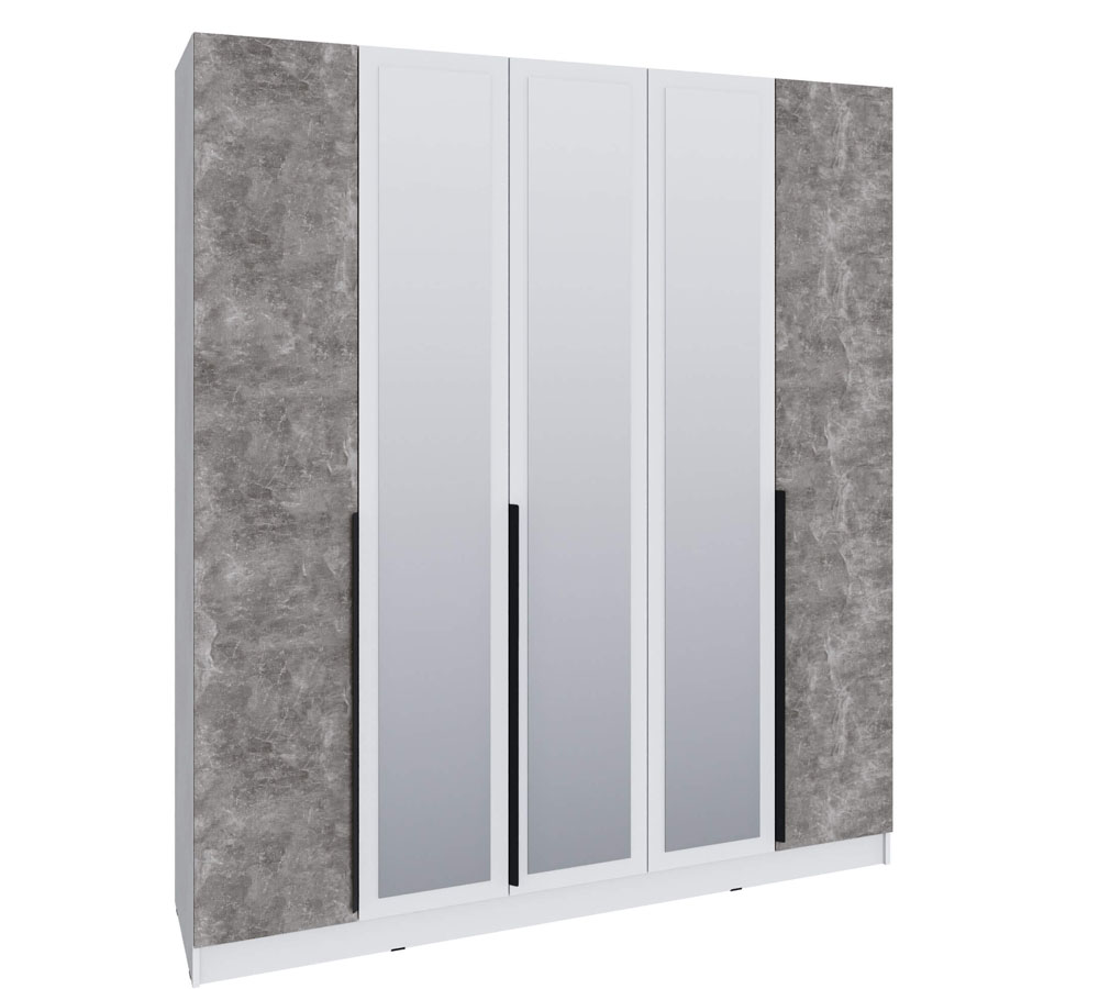 "Мадрид" Шкаф 2,0 с зеркалом