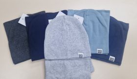 Комплект  шапка+снуд, "Let's roap"