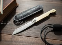 Японский нож Higonokami Damascus