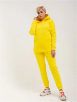 Брюки женские футер 3-х нитка арт. 1040 [желтый]