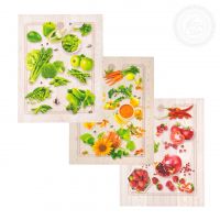 Набор полотенец из рогожки "Сезон" (2шт.)