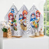 Набор полотенец из рогожки "Марфа" (2шт.)