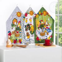 Набор полотенец из рогожки "Угощение" (2шт.)