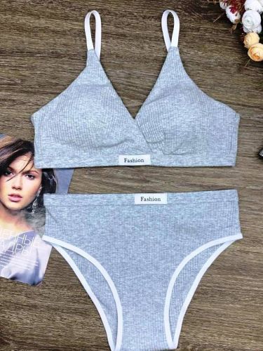 Комплект нижнего белья FASHION арт. 8814  (св.серый)