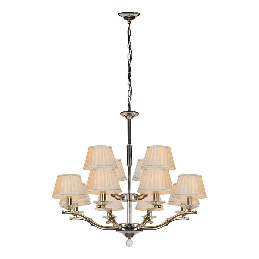 Подвесная люстра iLamp Vivaldi 85125/8+4 CR