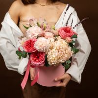 Шляпная коробка размер М