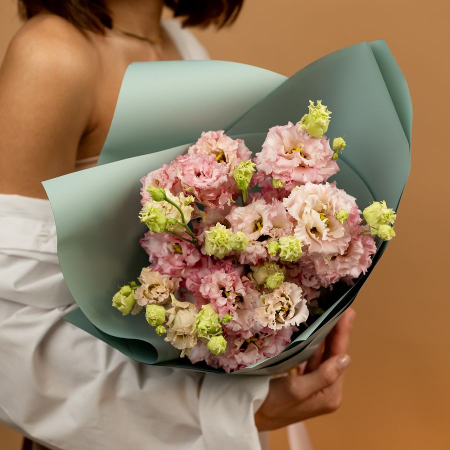 Эустома розовая 5 шт