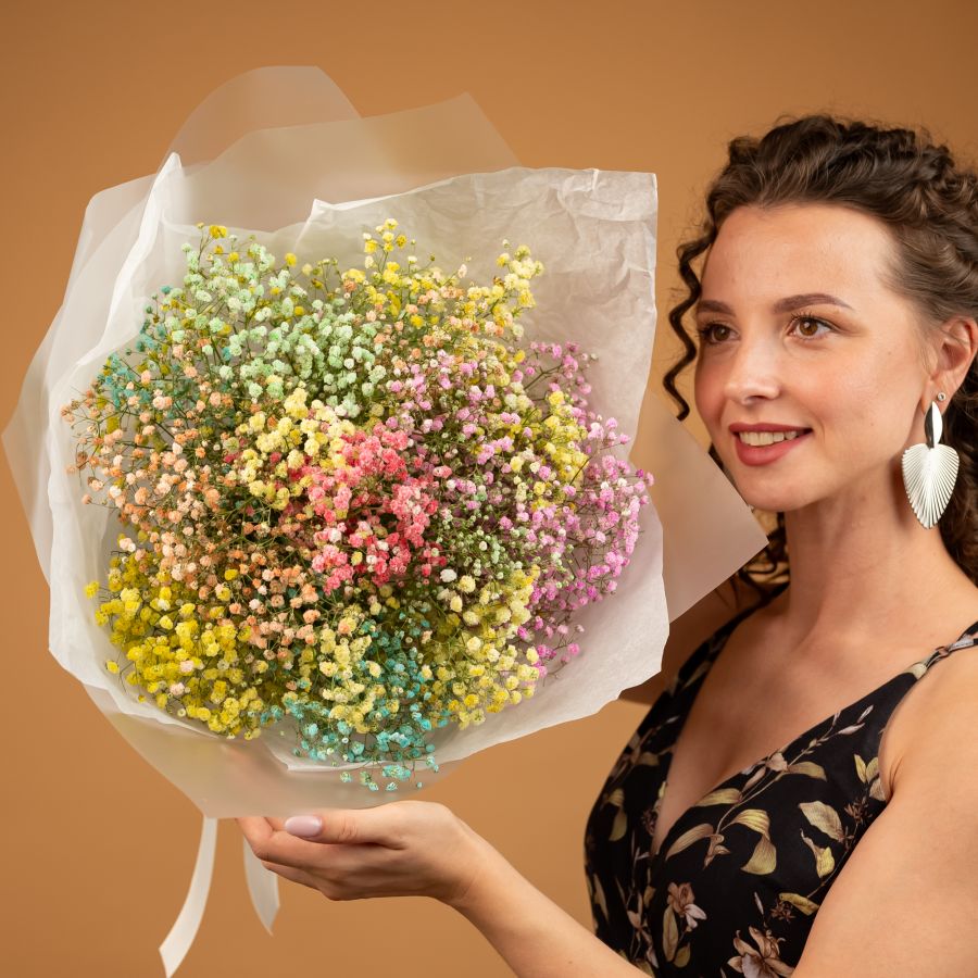 гипсофила 7 штук (микс)