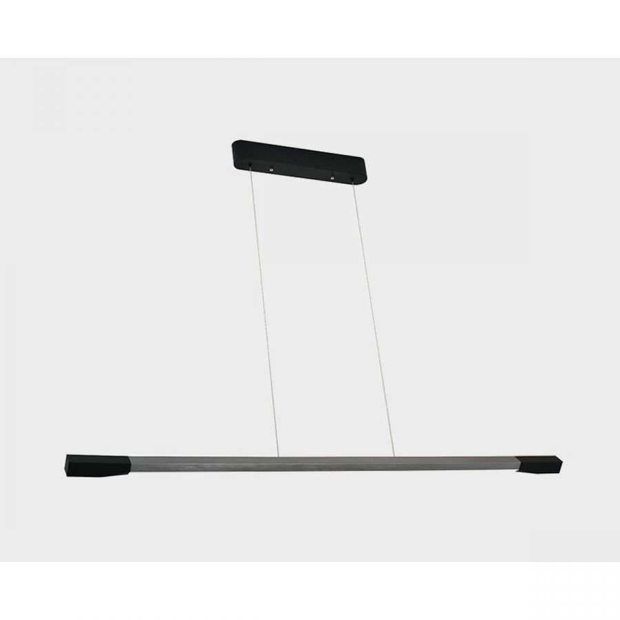 Подвесной светодиодный светильник Italline IT013-6020 black/silver 3000K