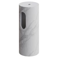 Напольная раковина Sole Corian 40x13 см, рифленая текстура, мрамор схема 2 Напольная раковина Sole Corian 40x13 см, рифленая текстура, мрамор схема 2