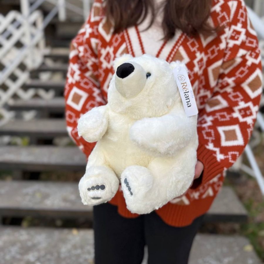 Игрушка Полярный мишка 28 см