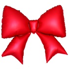 1207-6206  ФИГУРА Бант красный сатин/ белый/ голубой/ золотой/ розовый.