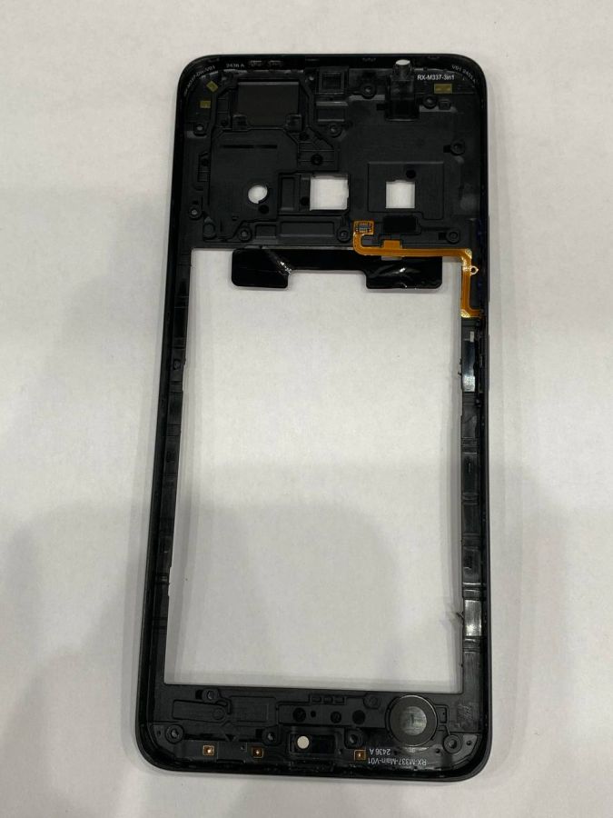 Xiaomi Poco c61 Рамка (средняя часть) черная