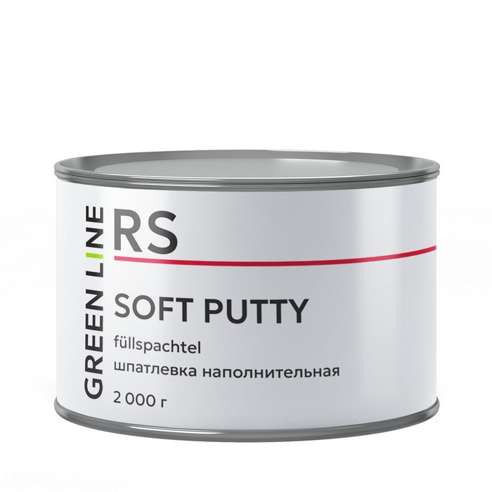 Green Line SOFT Putty Шпатлевка наполнительная, объем 1.8кг.