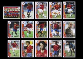 Сборная Испании. Карточки. Чемпионат мира 1990. 15 шт Oz Msh